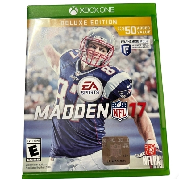 Madden Nfl 17- For Xboxone Console Excellent Like New Condition With No F… - Picture 1 of 4